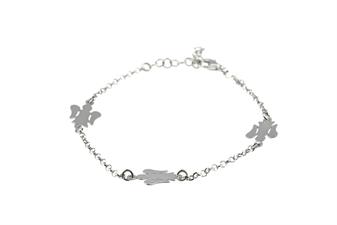BRACCIALE ANGIOLETTI IN ARGENTO 925°/°°