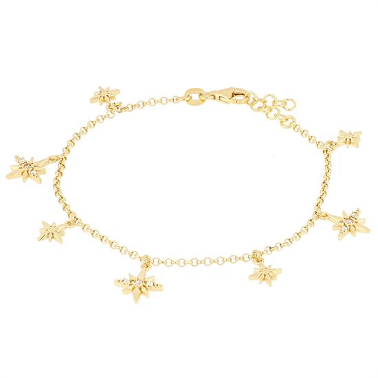 BRACCIALE RDV PENDENTI CON ZIRCONCINI IN ARGENTO 925°/°°
