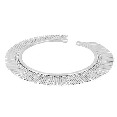 BRACCIALE RIGIDO ARMONICO FRANGETTE IN ARGENTO 925°/°°