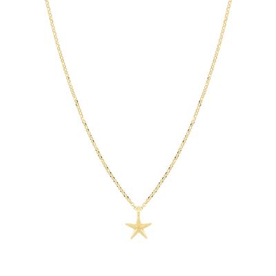COLLANA MONO STELLA MARINA IN ARGENTO 925°/°°