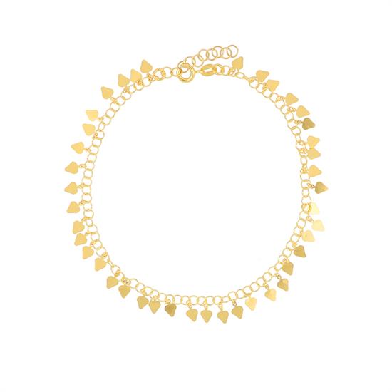 CAVIGLIERA MULTI GOCCIOLINA IN ARGENTO 925°/°°