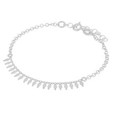 BRACCIALE MUTLI MINI GOCCIOLINE IN ARGENTO 925°/°°