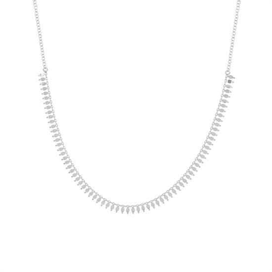 COLLANA MUTLI MINI GOCCIOLINE IN ARGENTO 925°/°°