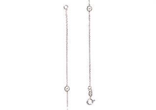 COLLANA ZIRCONI IN ARGENTO 925°/°°