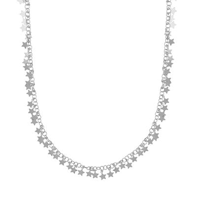 COLLANA MINI STELLE GIRO COLLO IN ARGENTO 925°/°°