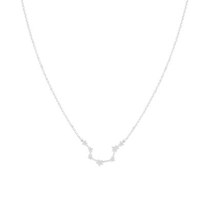 COLLANA RODIO CON SEGNO ZODIACALE IN ARGENTO 925°/°°