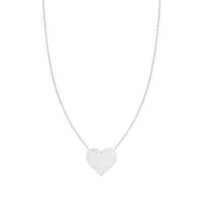 COLLANA A SCORSOIO CON CUORE BIG ARGENTO 925°/°°