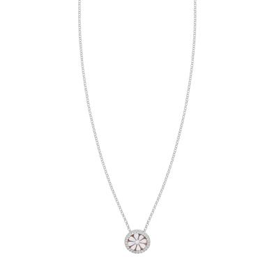 COLLANA CAMMEO 10MM IN ARGENTO 925°/°° E ZIRCONI