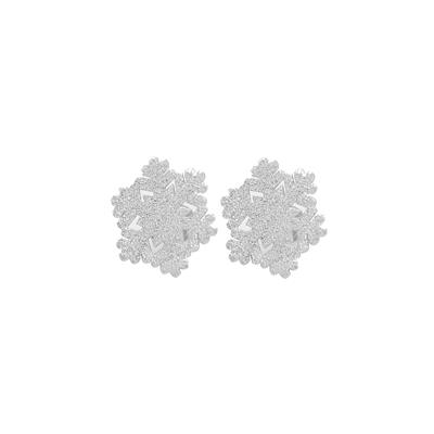 ORECCHINO FIOCCO DI NEVE IN ARGENTO 925°/°°