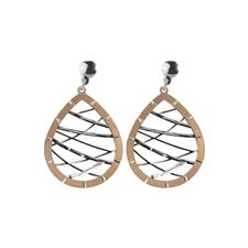 ORECCHINO GOCCIA MULTIFILO IN ARGENTO 925°/°°