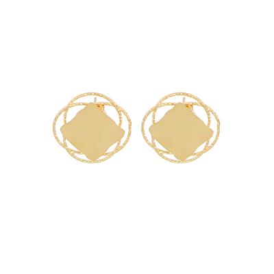 ORECCHINLO LOBO MULTI TONDI E ROMBO SATINATO IN ARGENTO 925°/°°