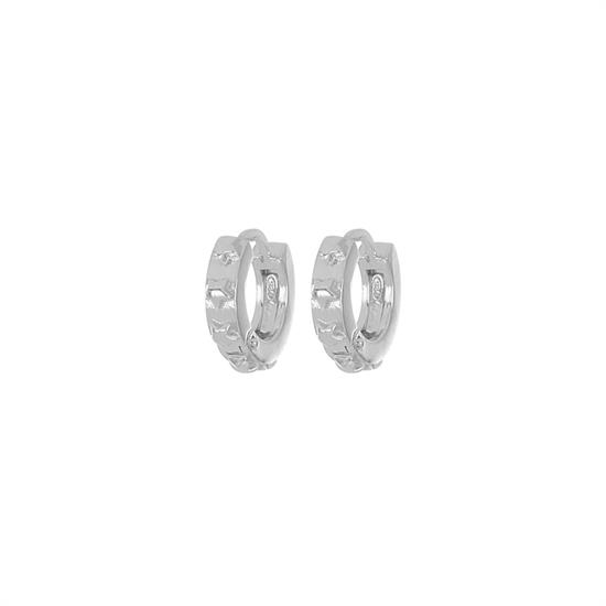 ORECCHINO SCATTINO MINI STELLINE IN ARGENTO 925°/°°