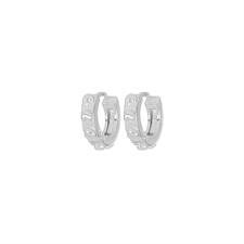 ORECCHINO SCATTINO MINI CUORICINI IN ARGENTO 925°/°°