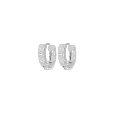 ORECCHINO SCATTINO MINI CUORICINI IN ARGENTO 925°/°°