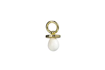 PENDENTE CIUCCIO DORATO IN ARGENTO 925°/°° E SHELL
