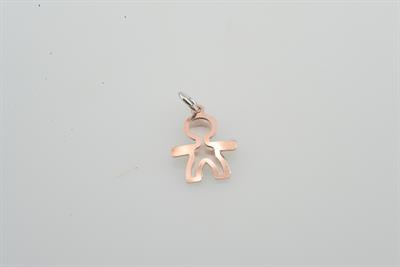 PENDENTE BIMBO IN ARGENTO 925°/°°