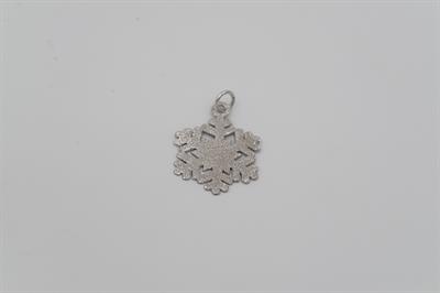 PENDENTE FIOCCO DI NEVE GRANDE IN ARGENTO 925°/°°