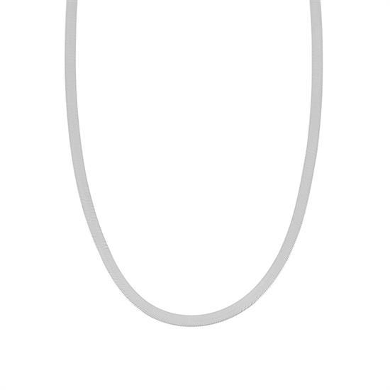 COLLANA SNAKE PIATTA 5MM IN ARGENTO 925°/°°