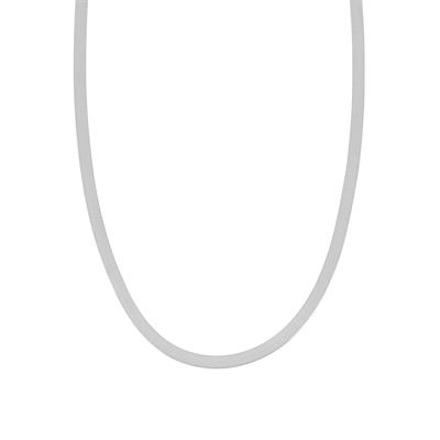 COLLANA SNAKE PIATTA 5MM IN ARGENTO 925°/°°