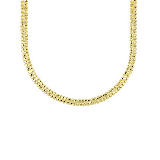 COLLANA GIROCOLLO CUORICINI IN ARGENTO 925°/°°