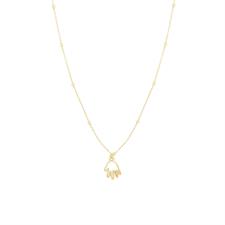 COLLANA CON MANINA IN ARGENTO 925°/°°
