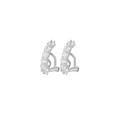 ORECCHINO EARCUFF SCATTINI IN ARGENTO 925°/°°