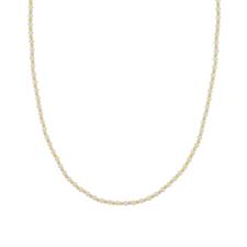 COLLANA SHELL CON PALLINI IN METALLO E CHIUSURA ARGENTO 925°/°°