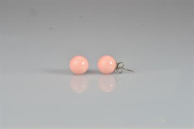 ORECCHINO LOBO SHELL PINK IN ARGENTO 925°/°°