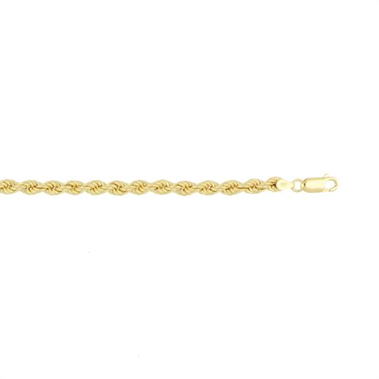 COLLANA FUNETTA 0.5MM DORATA IN ARGENTO 925°/°°