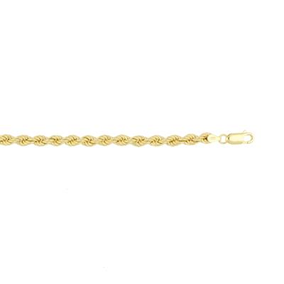 COLLANA FUNETTA 0.5MM DORATA IN ARGENTO 925°/°°