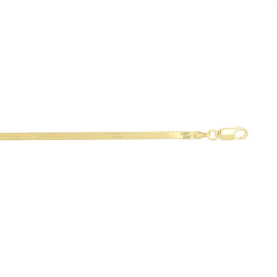 COLLANA SNAKE PIATTA 3,5MM IN ARGENTO 925°/°°