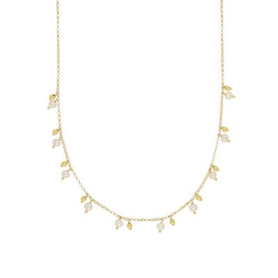 COLLANA PERLINE PENDENTI IN ARGENTO 925°/°°