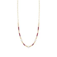 COLLANA GIROCCOLLO PIETRINE E STELLE OCCHIO DI GATTO ARGENTO 925°/°°