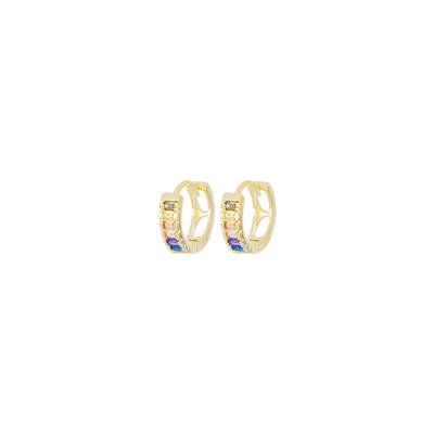 ORECCHINO SCATTINO BAGUETTE IN ARGENTO 925°/°°