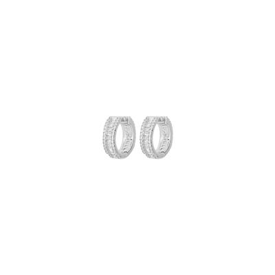 ORECCHINO SCATTINO BAGUETTE IN ARGENTO 925°/°°