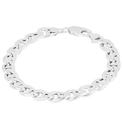 BRACCIALE TRAVERTINA VUOTA IN ARGENTO 925°/°°