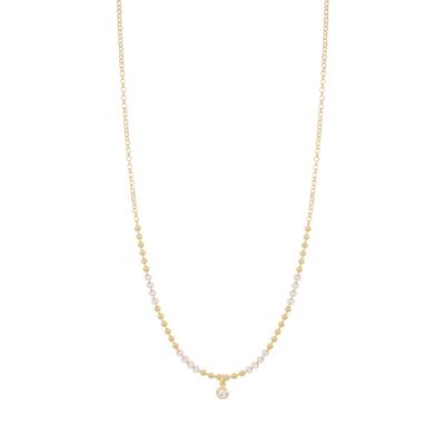 COLLANA PALLINI SMALTATI E LISCI CON SOGGETTO IN ARGENTO 925°/°°