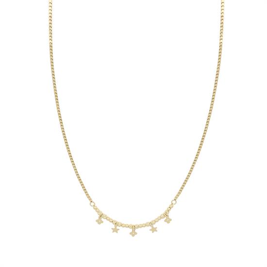 COLLANA CUBOTTI E RONDELLE DIMANATATE CON SOGGETTI ARGENTO 925°/°°