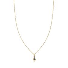 COLLANA ROBOT SMALTATO IN ARGENTO 925°/°°