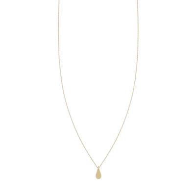 COLLANA CON MINI GOCCIA IN ARGENTO 925°/°°