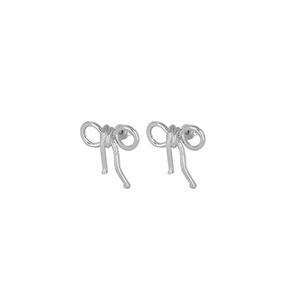 ORECCHINO FIOCCHETTO IN ARGENTO 925°/°°