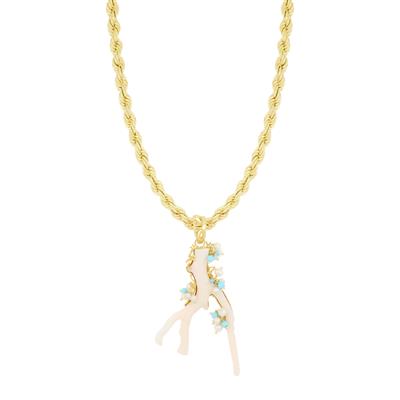 COLLANA RAMO DI CORALLO ROSA E PITRE DURE IN ARGENTO 925°/°°