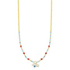 COLLANA S.P LEMON AMET. P.TUR COR CAMPANELLA CZ ARGENTO 925°/°°