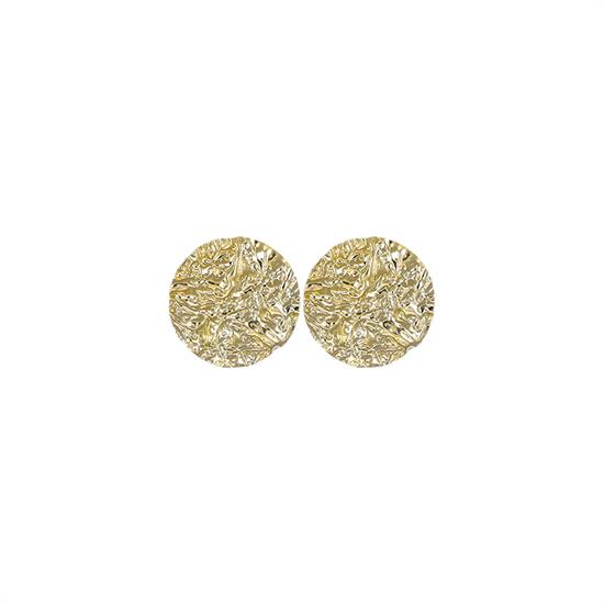 ORECCHINO TONDO MARTELLATO 20MM IN ARGENTO 925°/°°