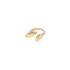 ANELLO CONTRARIE OVALI DUE MISURE IN ARGENTO 925°/°°