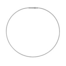 COLLANA SEMIRIGIDA CON CLIP IN ACCIAIO