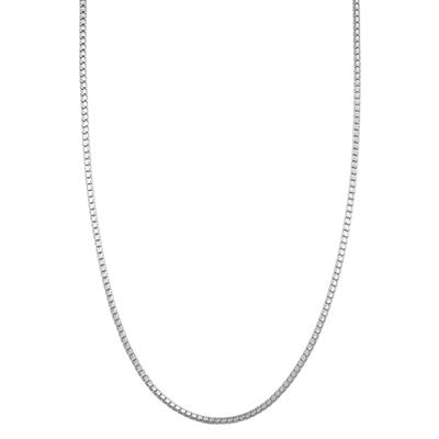 COLLANA CATENA VENEZIANA 3MM IN ACCIAIO 50+5CM