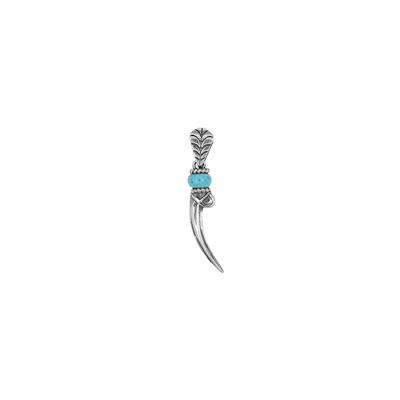 PENDENTE ZANNA CON TURCHESE IN ARGENTO 925°/°°