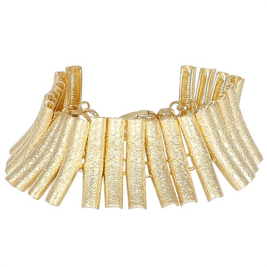 BRACCIALE CON BACCHETTE DIAMANTATE IN ARGENTO 925°/°°