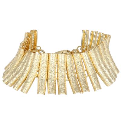 BRACCIALE CON BACCHETTE DIAMANTATE IN ARGENTO 925°/°°
